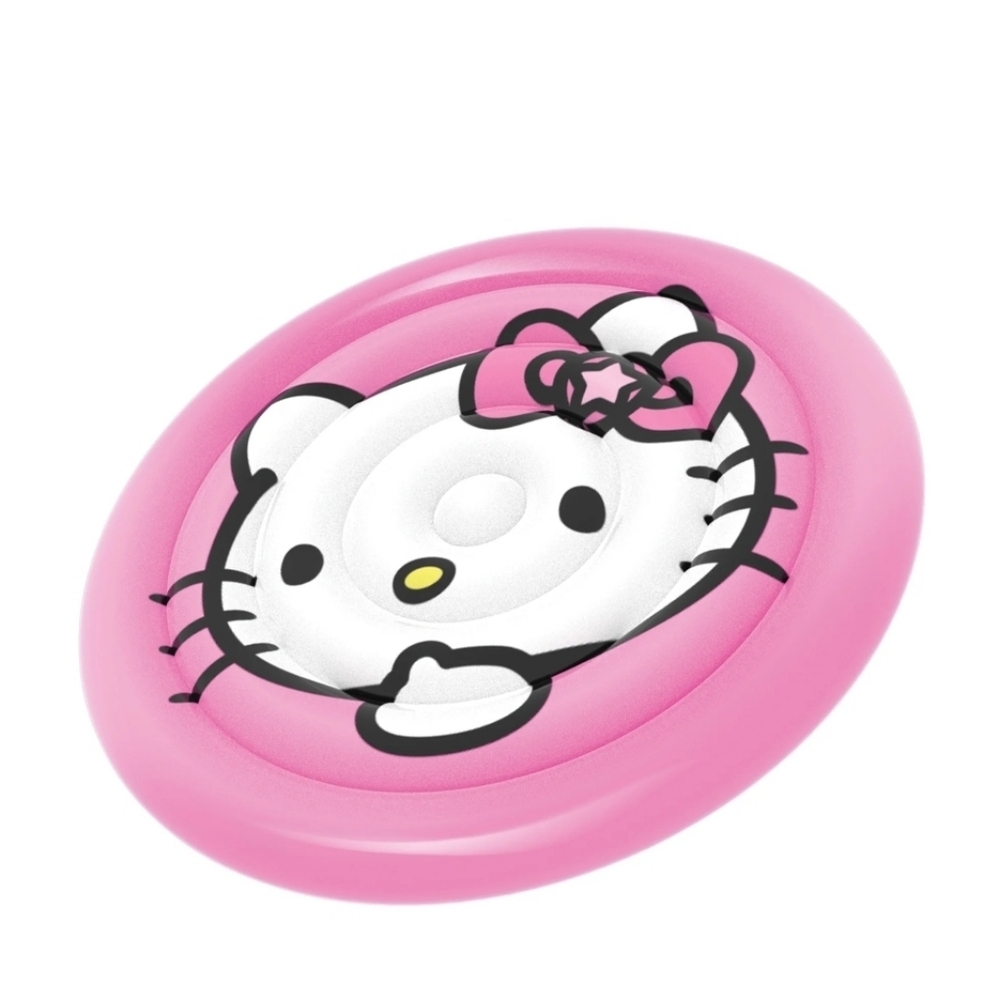 NEW Sanrio Hello Kitty 4' Diameter Inflatable Floating Island Swimming Pool Pink
